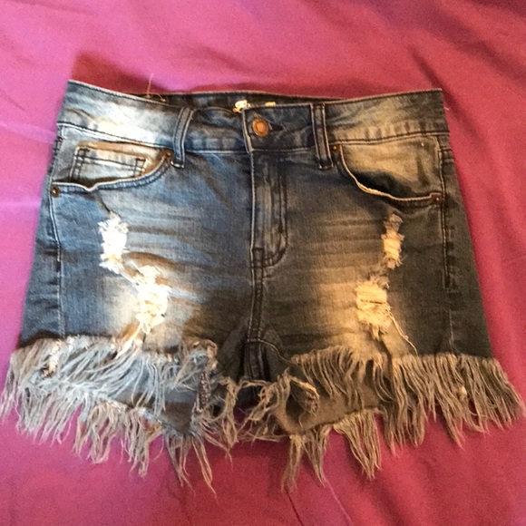 Blue Jean Shorts - Picture 1 of 4